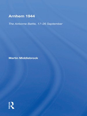 cover image of Arnhem 1944